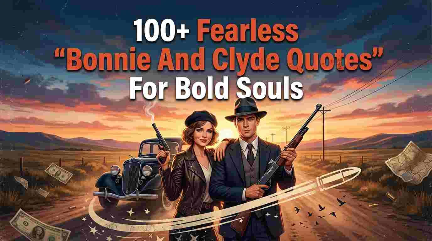 100+ Fearless "Bonnie And Clyde Quotes" For Bold Souls
