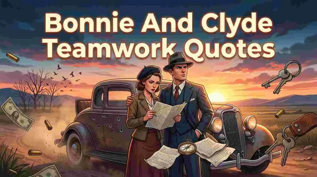 Bonnie And Clyde Teamwork Quotes