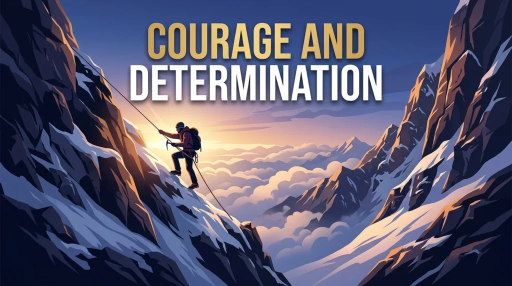Courage And Determination