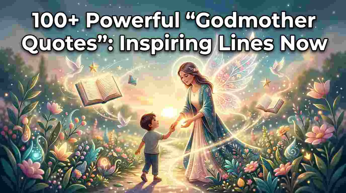 100+ Powerful "Godmother Quotes": Inspiring Lines Now