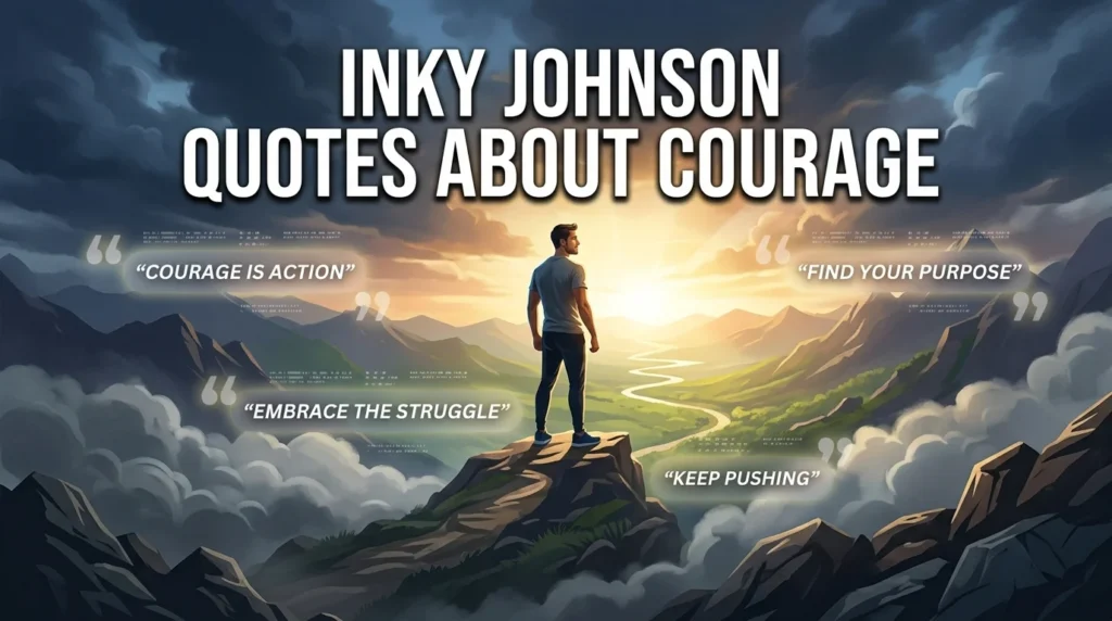 Inky Johnson Quotes About Courage