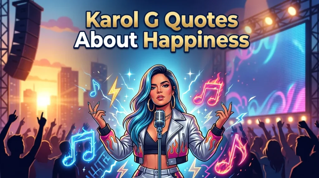 Karol G Quotes About Happiness