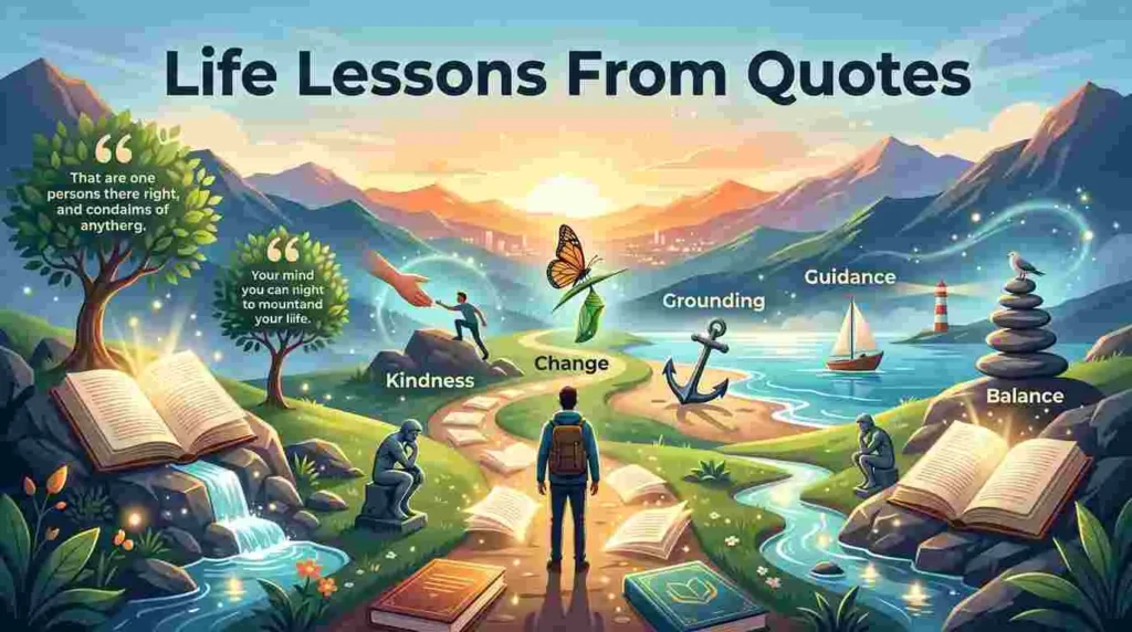 Life Lessons From Quotes