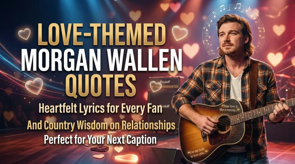 Love-Themed Morgan Wallen Quotes