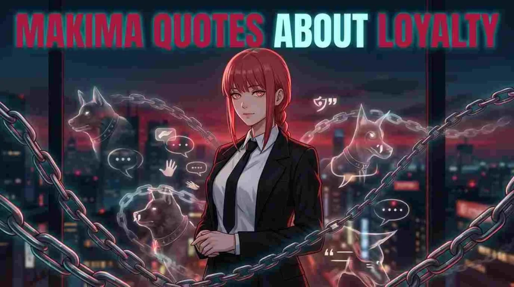 Makima Quotes About Loyalty