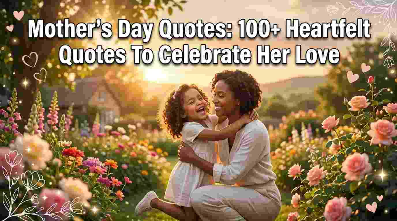 Mother's Day Quotes: Heartfelt Quotes To Celebrate Her Love