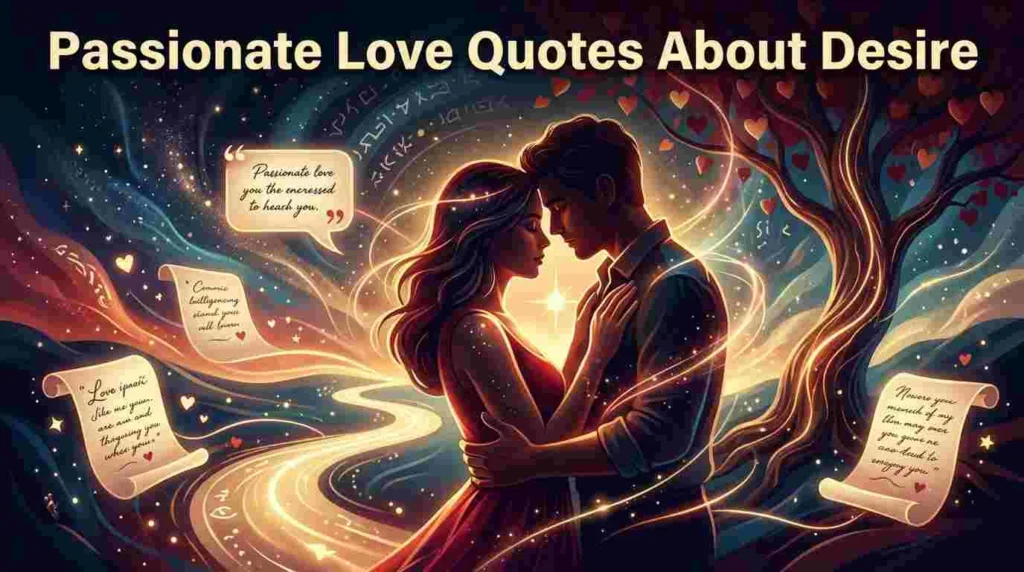 Passionate Love Quotes About Desire