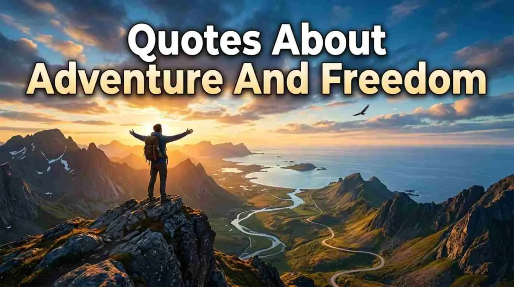 Quotes About Adventure And Freedom