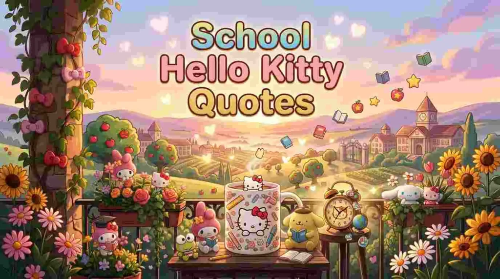 School Hello Kitty Quotes