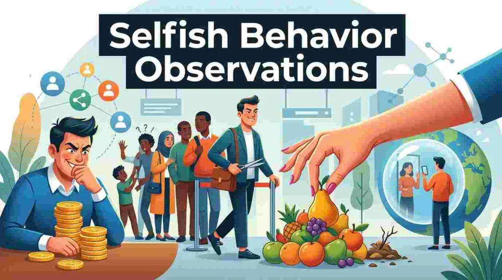 Selfish Behavior Observations