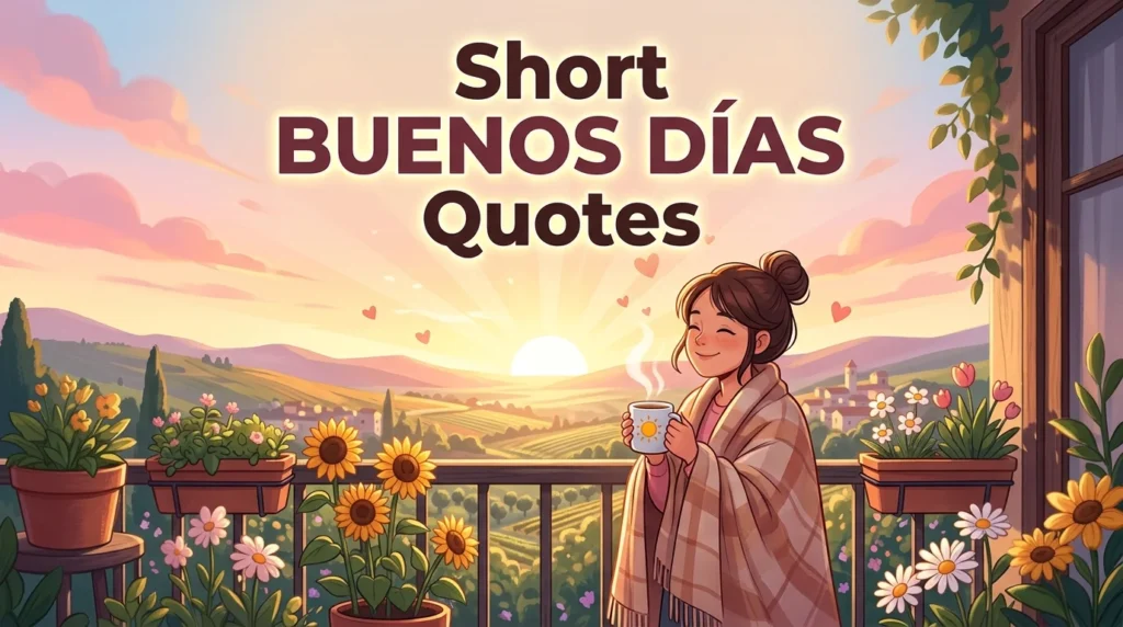 Short Buenos D&iacute;as Quotes