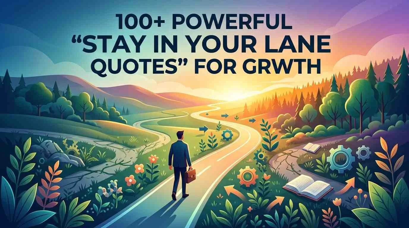 Stay In Your Lane Quotes: 100+ Powerful Quotes For Growth