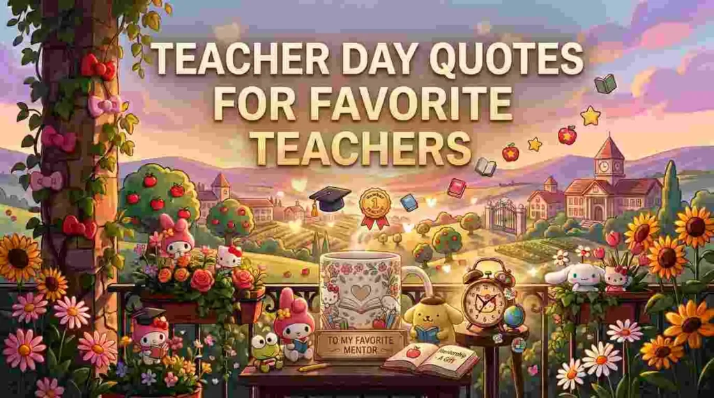 Teacher Day Quotes For Favorite Teachers