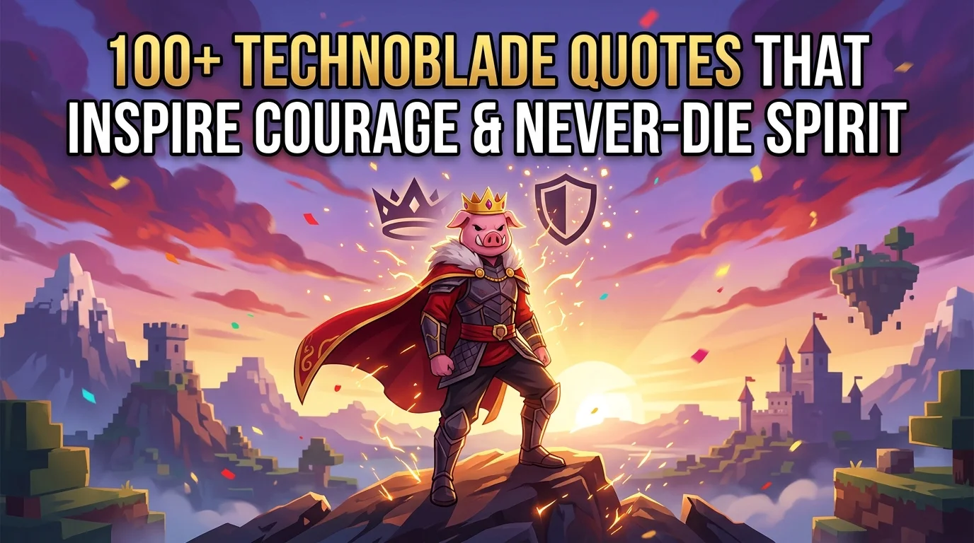 Technoblade Quotes