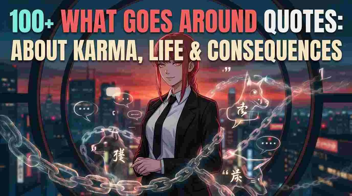 What Goes Around Quotes