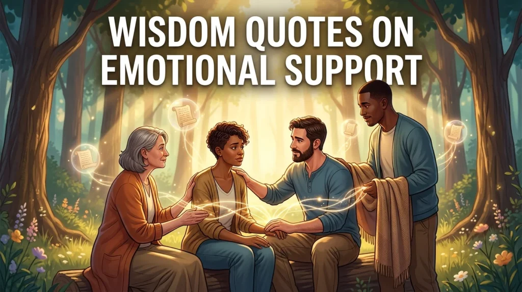 Wisdom Quotes On Emotional Support