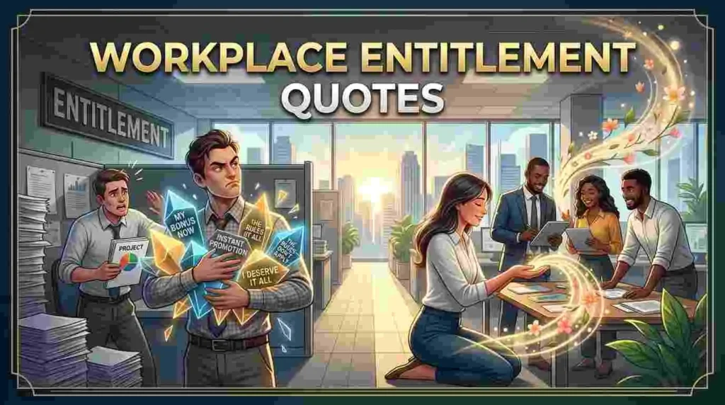 Workplace Entitlement Quotes