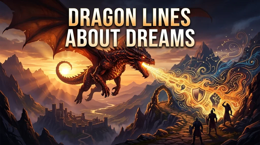 Dragon Lines About Dreams