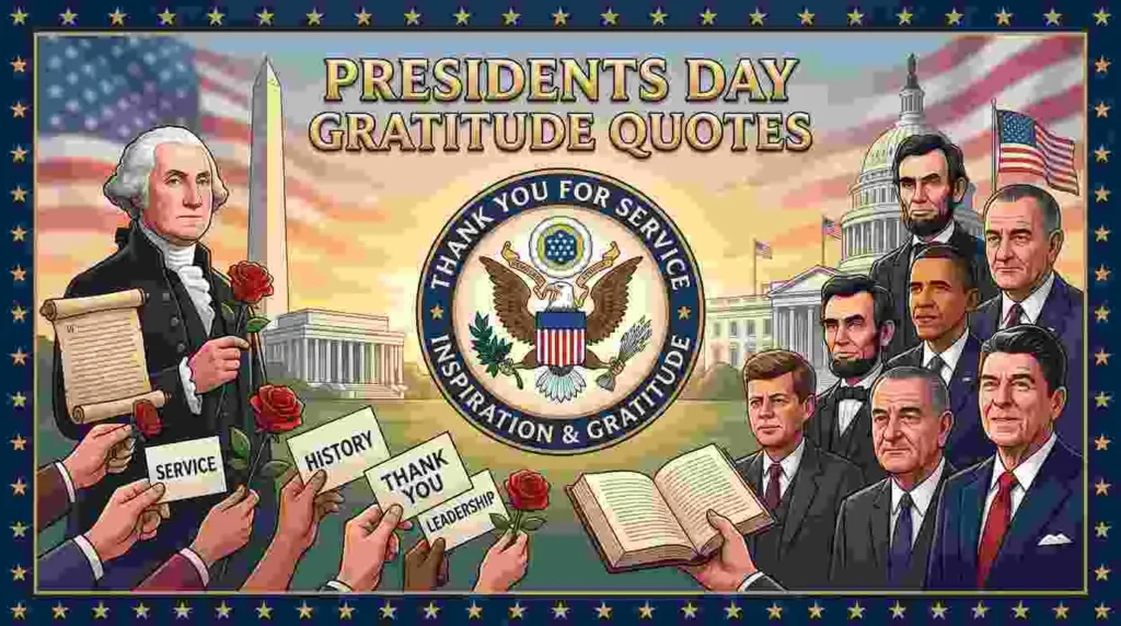 Presidents Day Gratitude Quotes